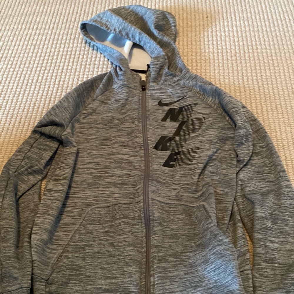Nike dry fit XL youth zip up hoodie